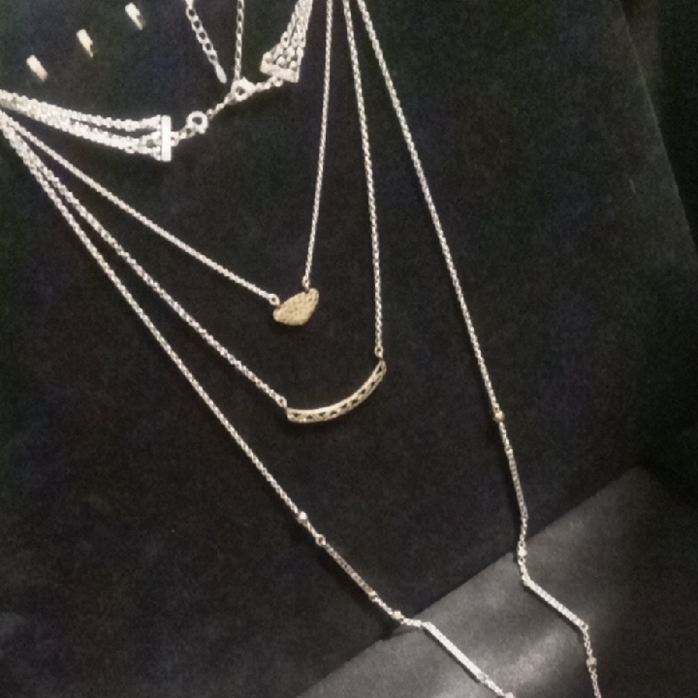 Premier Designs Long Layered Or Single Chains Necklace.